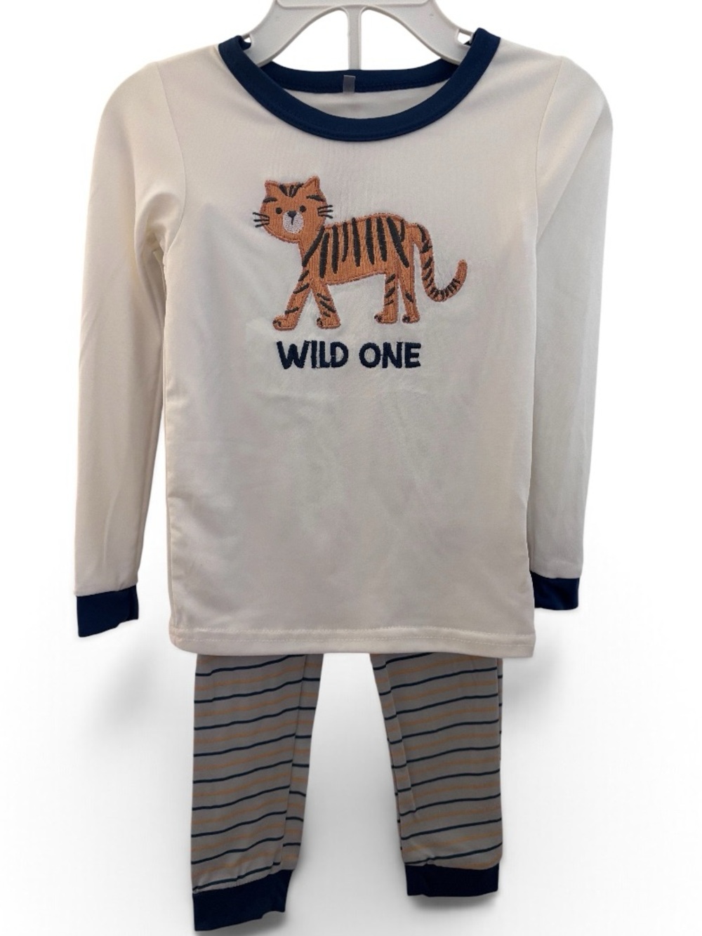 🎉 (2T) Rugged Beat Wild One Tiger Pajama Set